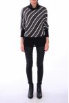 PULL BUTTON SOFT COLLAR ROLL 0313 BLACK