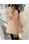 ROBE DRAPEE 9184 BEIGE