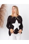 JUMPER ETOILE 4678 BLACK