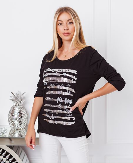 TOP FLUID FLOCKING SCRIPTURE 19277 BLACK