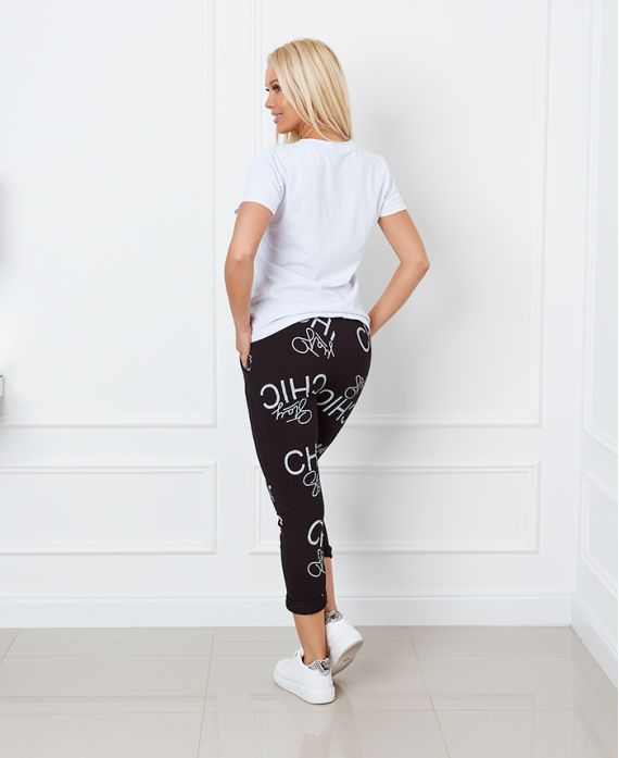 Daystar Pantalon décontracté femme avec poches froncées: en vente