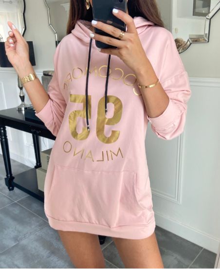 HOODIE COCOMORE 8416 ROZE