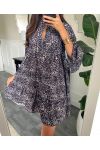 ROBE LEOPARD EVASEE 18803I2 GRIS