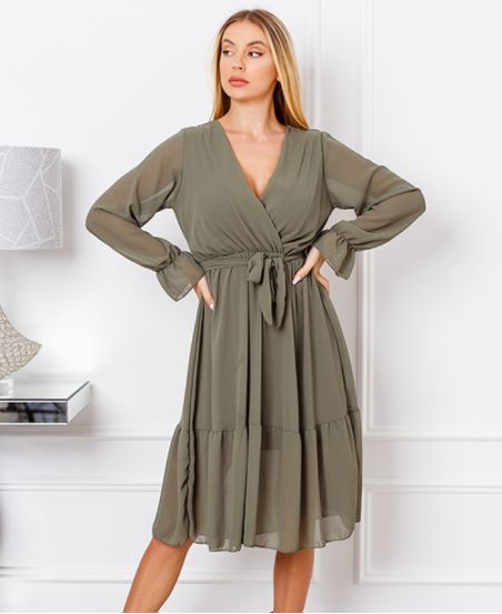 KLEID CLOAKING 1368 MILITÄR GRÜN