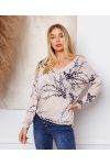 FINE SWEATER TACHETE 2718 BEIGE