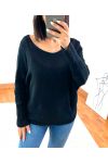 MAGLIONE A MAGLIA 815 DI BASE NERO